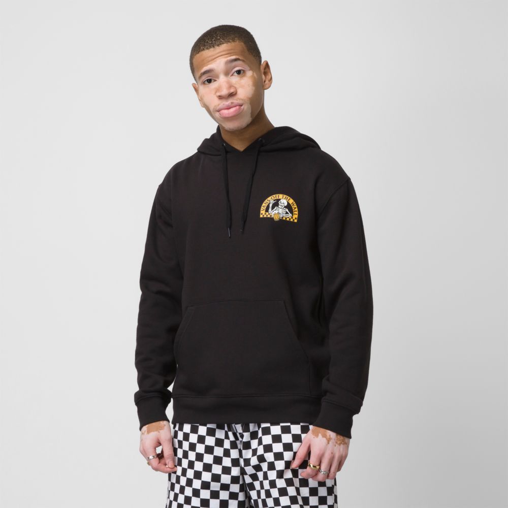 Vans Cold Chillin Hoodie Dam Svarta | 85316HUWQ