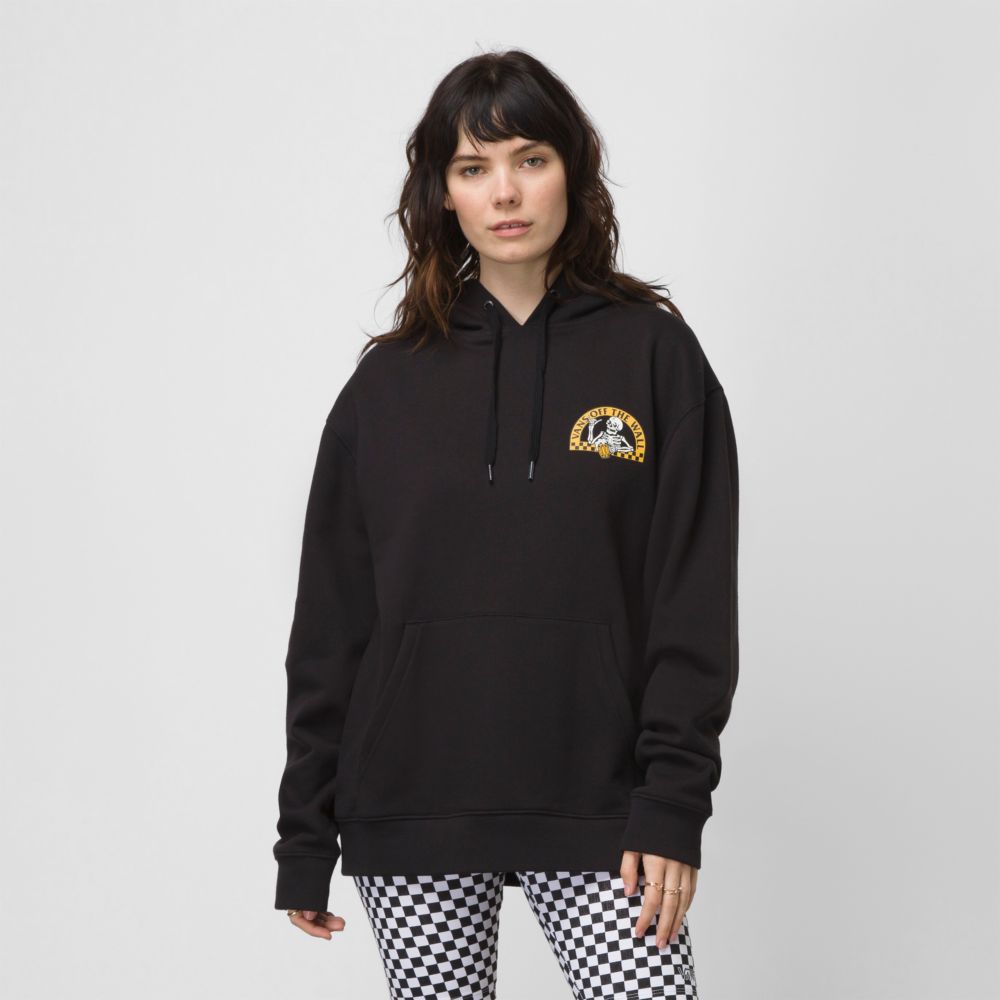 Vans Cold Chillin Hoodie Dam Svarta | 85316HUWQ