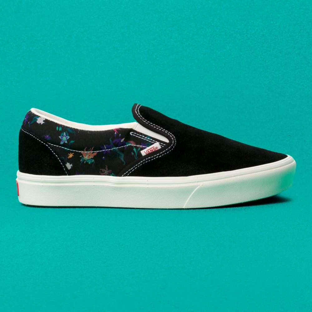 Vans ComfyCush Classic Dam Svarta | 05271FDJW