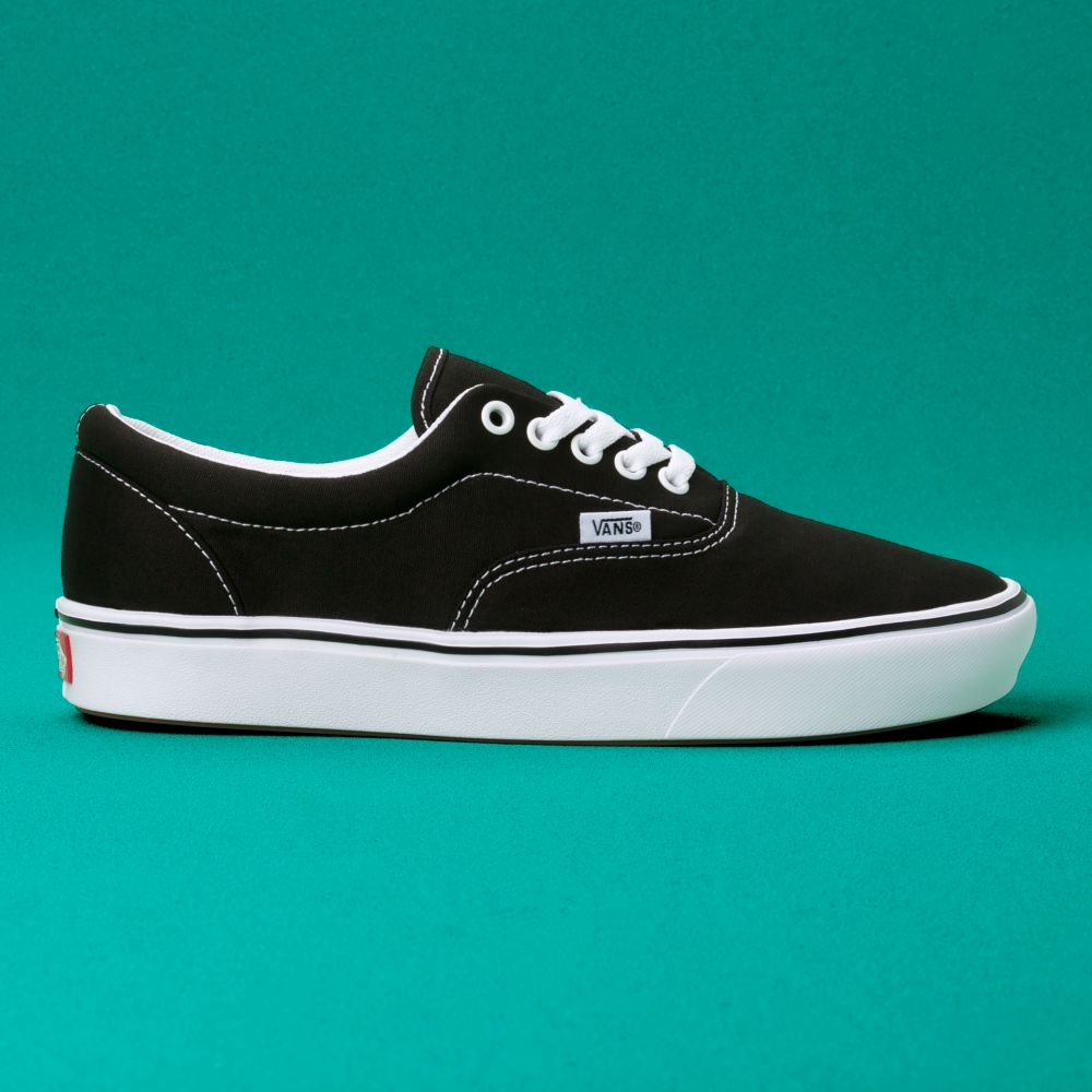 Vans ComfyCush Era Classic Dam Svarta Vita | 72931PTBJ