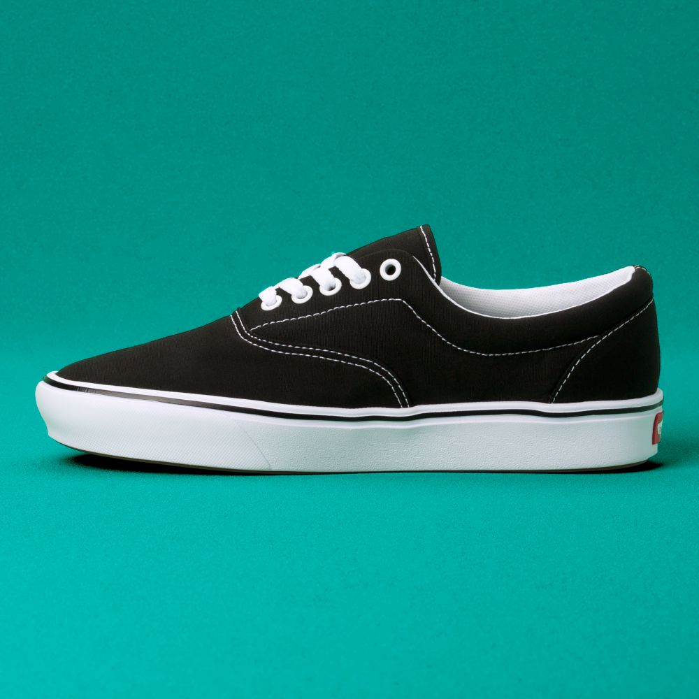 Vans ComfyCush Era Classic Dam Svarta Vita | 72931PTBJ