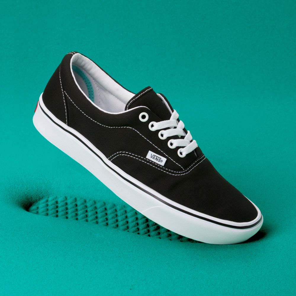 Vans ComfyCush Era Classic Dam Svarta Vita | 72931PTBJ