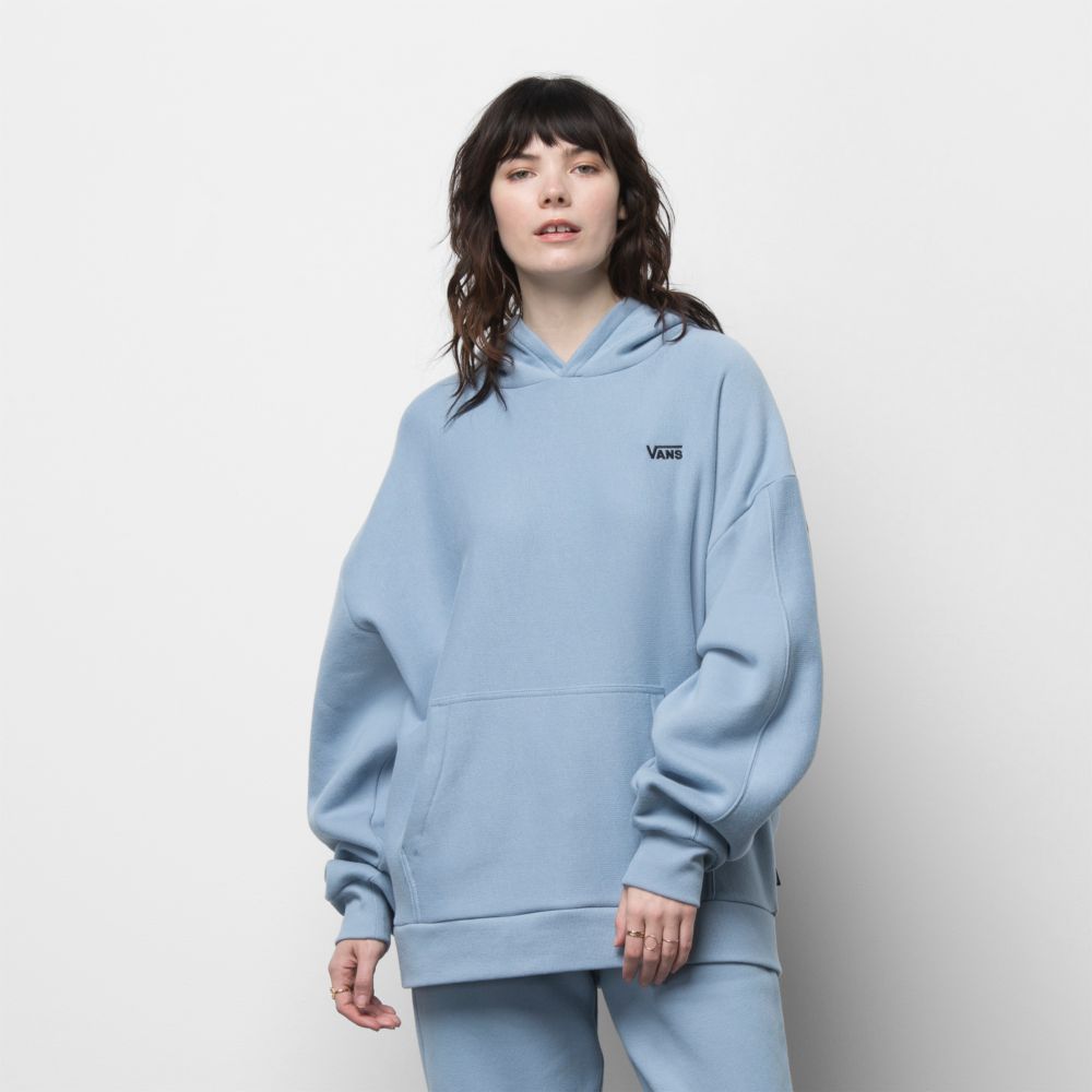 Vans ComfyCush Hoodie Dam Blå | 69205LRJK