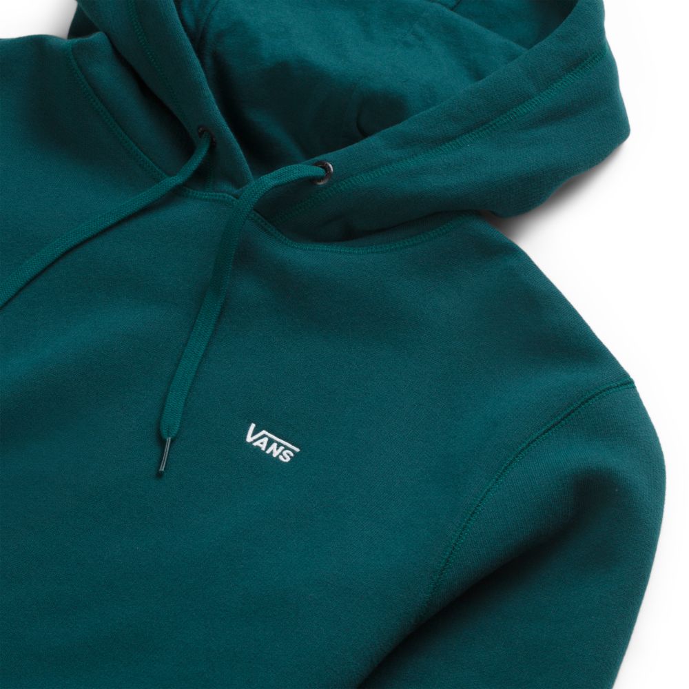 Vans ComfyCush Hoodie Dam Mörkturkos | 29563GCOQ