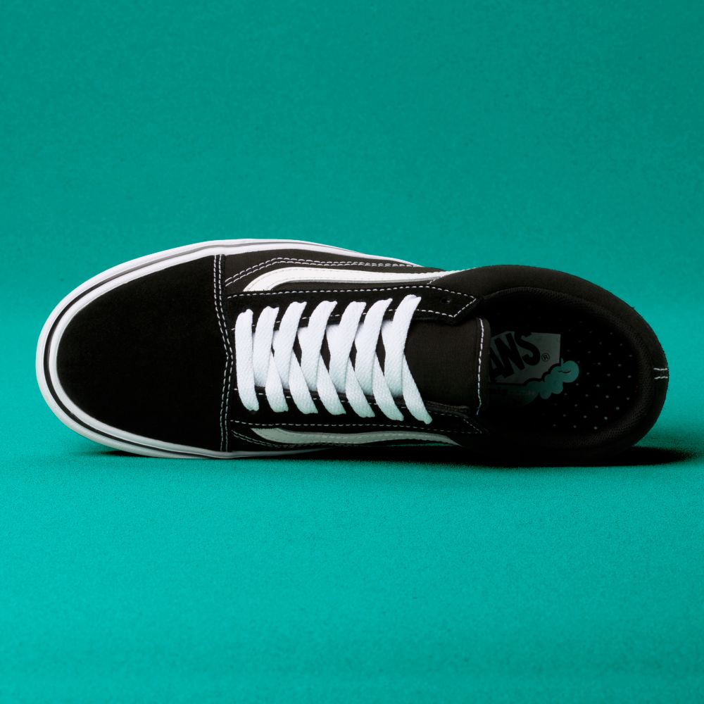 Vans ComfyCush Old Skool Classic Dam Svarta Vita | 46398LMZU