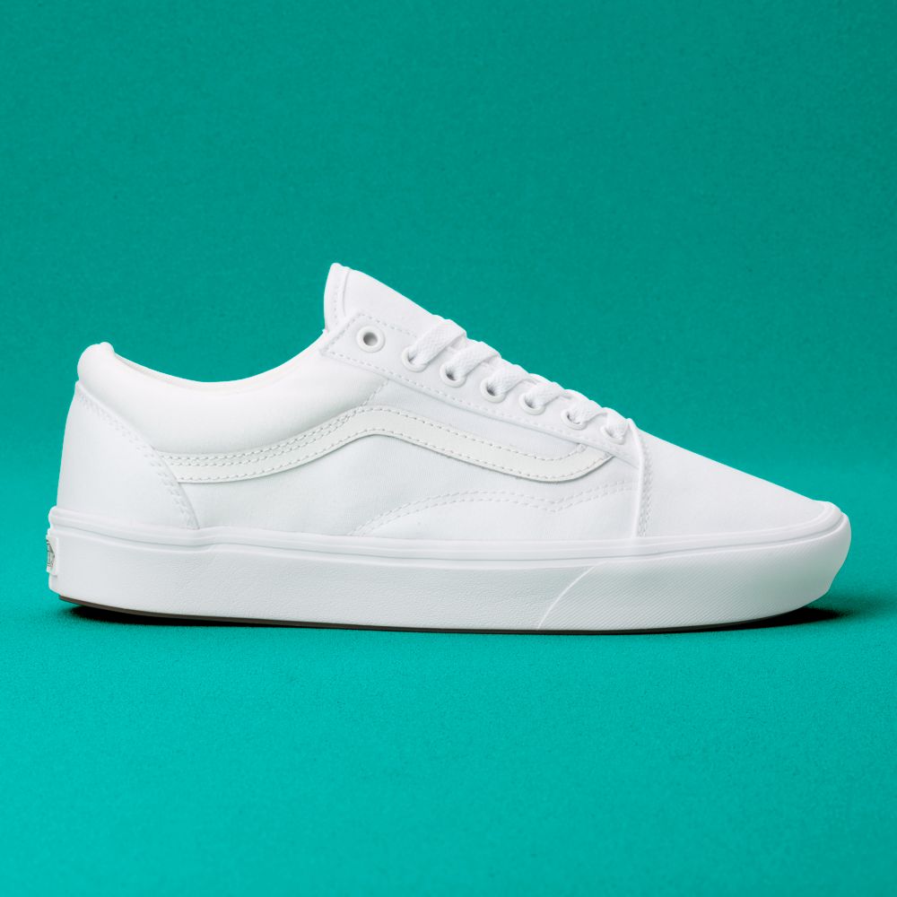 Vans ComfyCush Old Skool Classic Dam Vita Vita | 20548UGTJ