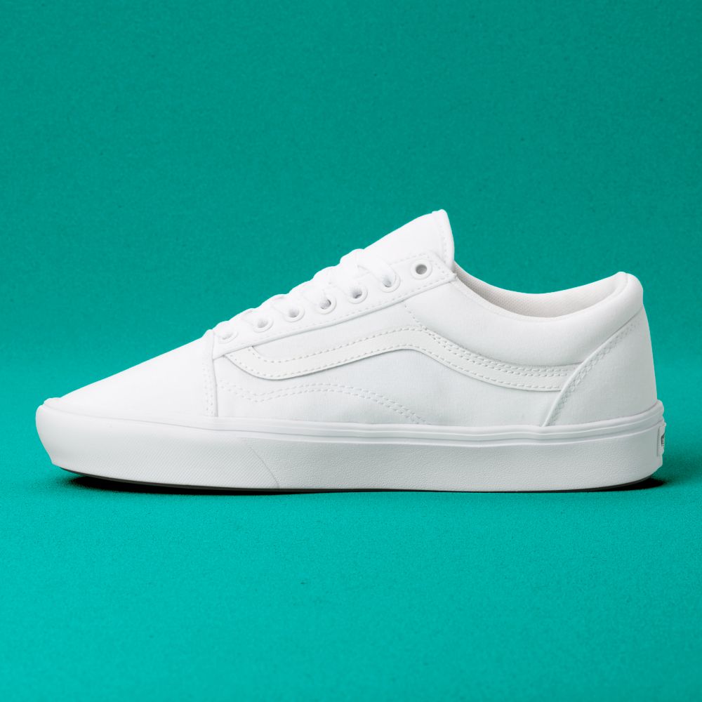 Vans ComfyCush Old Skool Classic Dam Vita Vita | 20548UGTJ