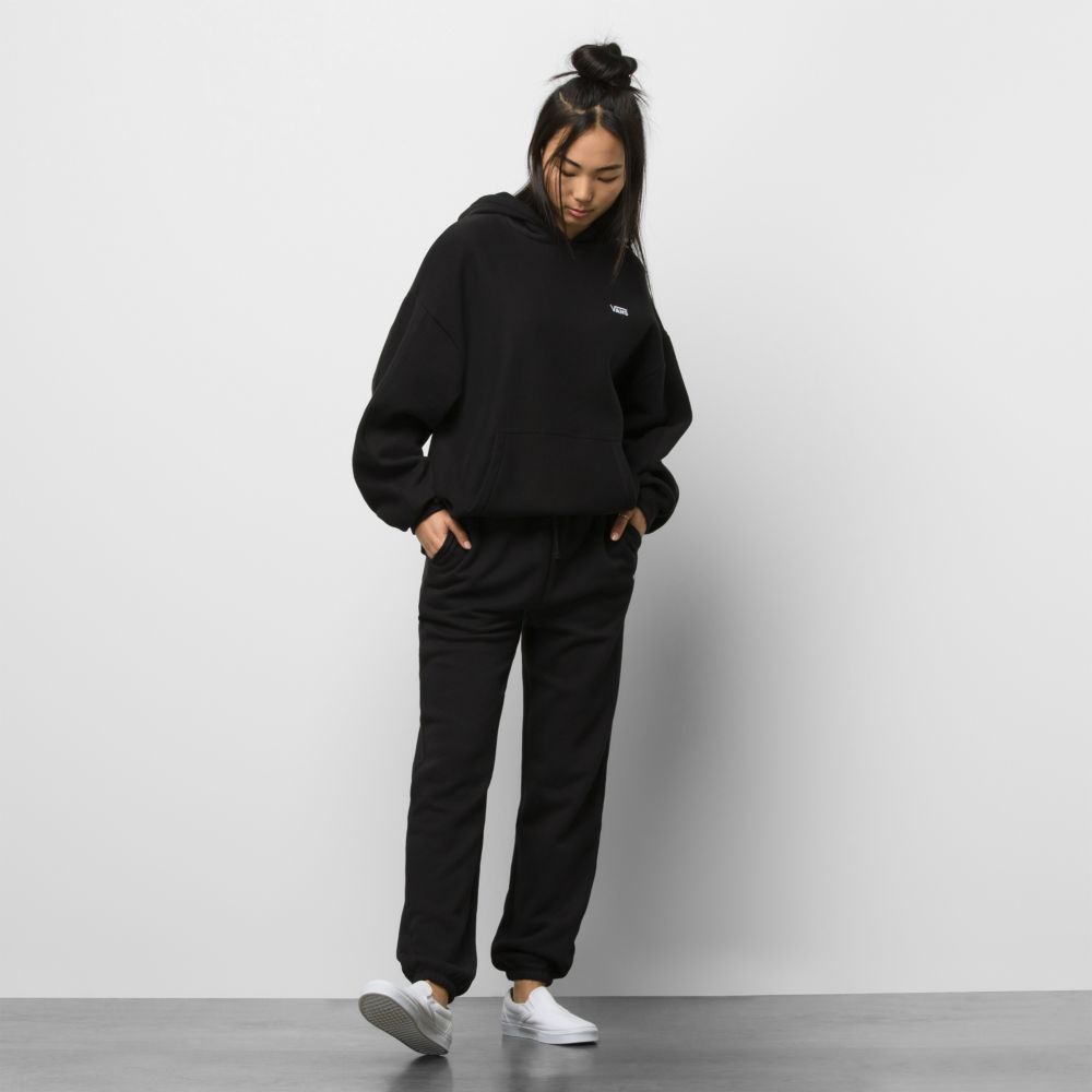 Vans ComfyCush Relaxed Sweatpants Dam Svarta | 83605JITW