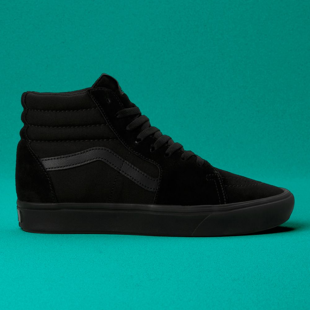 Vans ComfyCush Sk8-Hi Classic Dam Svarta Svarta | 47602BMTF