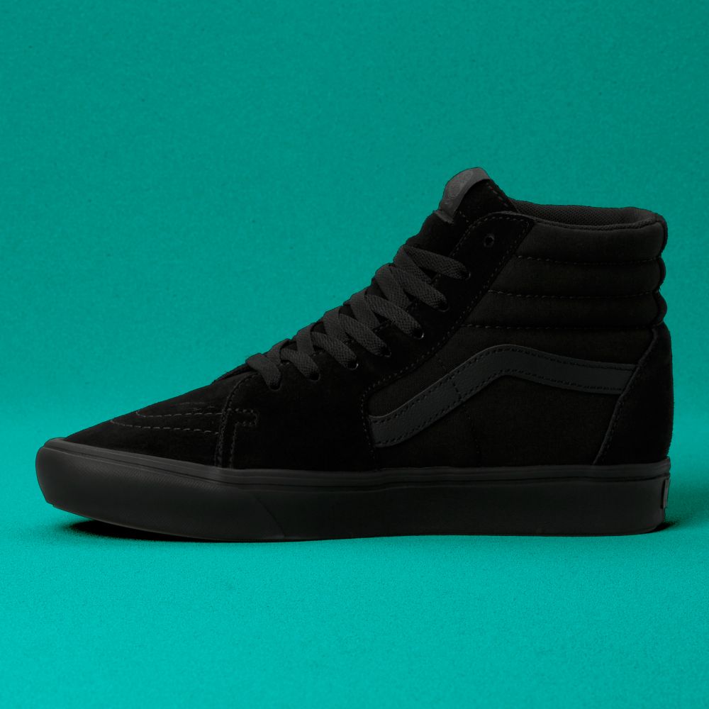 Vans ComfyCush Sk8-Hi Classic Dam Svarta Svarta | 47602BMTF