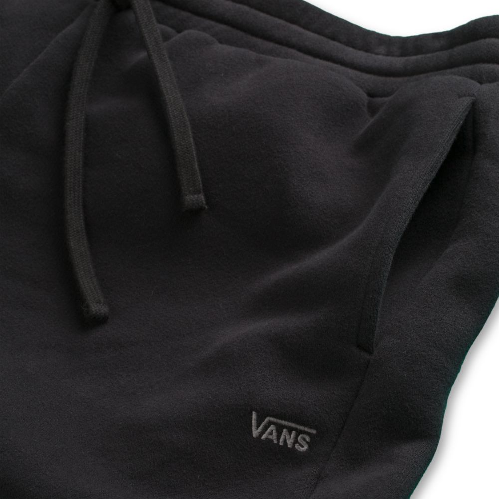 Vans ComfyCush Tie Front 18 Shorts Herr Svarta | 54213QXDJ