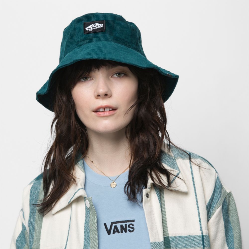 Vans Corduroy Hatt Dam Mörkturkos | 04692UWJM