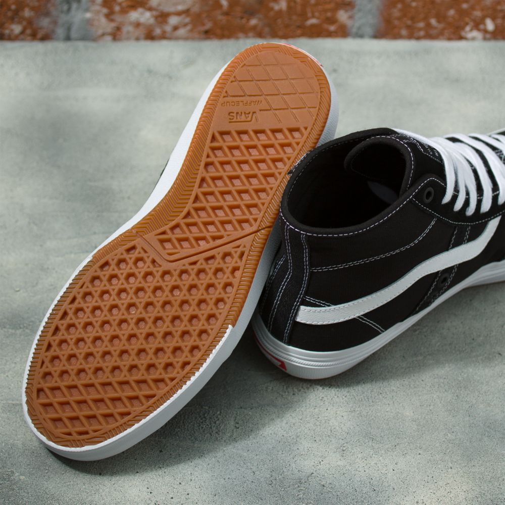 Vans Crockett High Classic Dam Svarta Vita | 76423MTRI