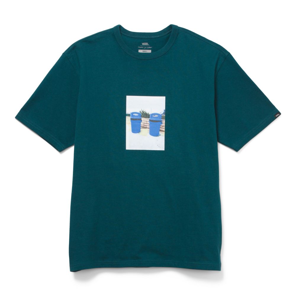 Vans Curren X Knost T-shirt Dam Mörkturkos | 14937OEGH