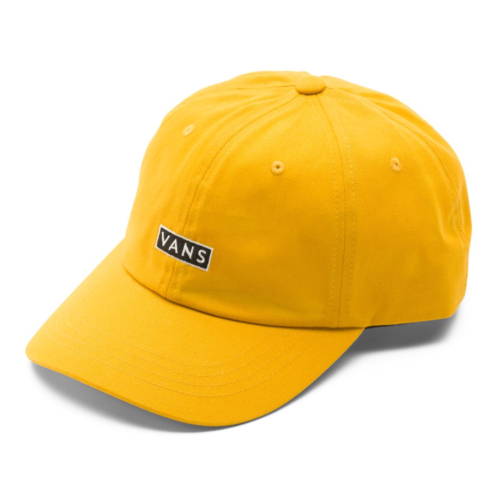 Vans Curved Bill Jockey Hatt Herr Gula | 23870OGKV