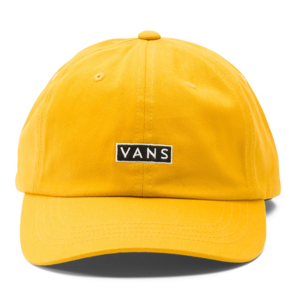 Vans Curved Bill Jockey Hatt Herr Gula | 23870OGKV