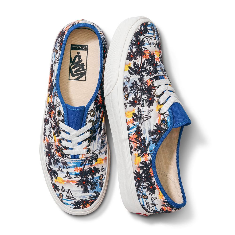 Vans Customs Aloha Authentic Breda Classic Herr Olika Färger | 13765SNMO