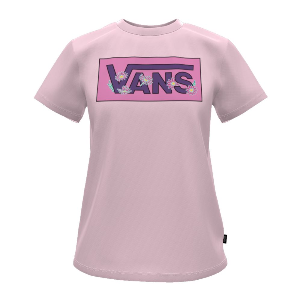 Vans Customs Cool Floral Crew T-shirt Dam Olika Färger | 36215FLPG