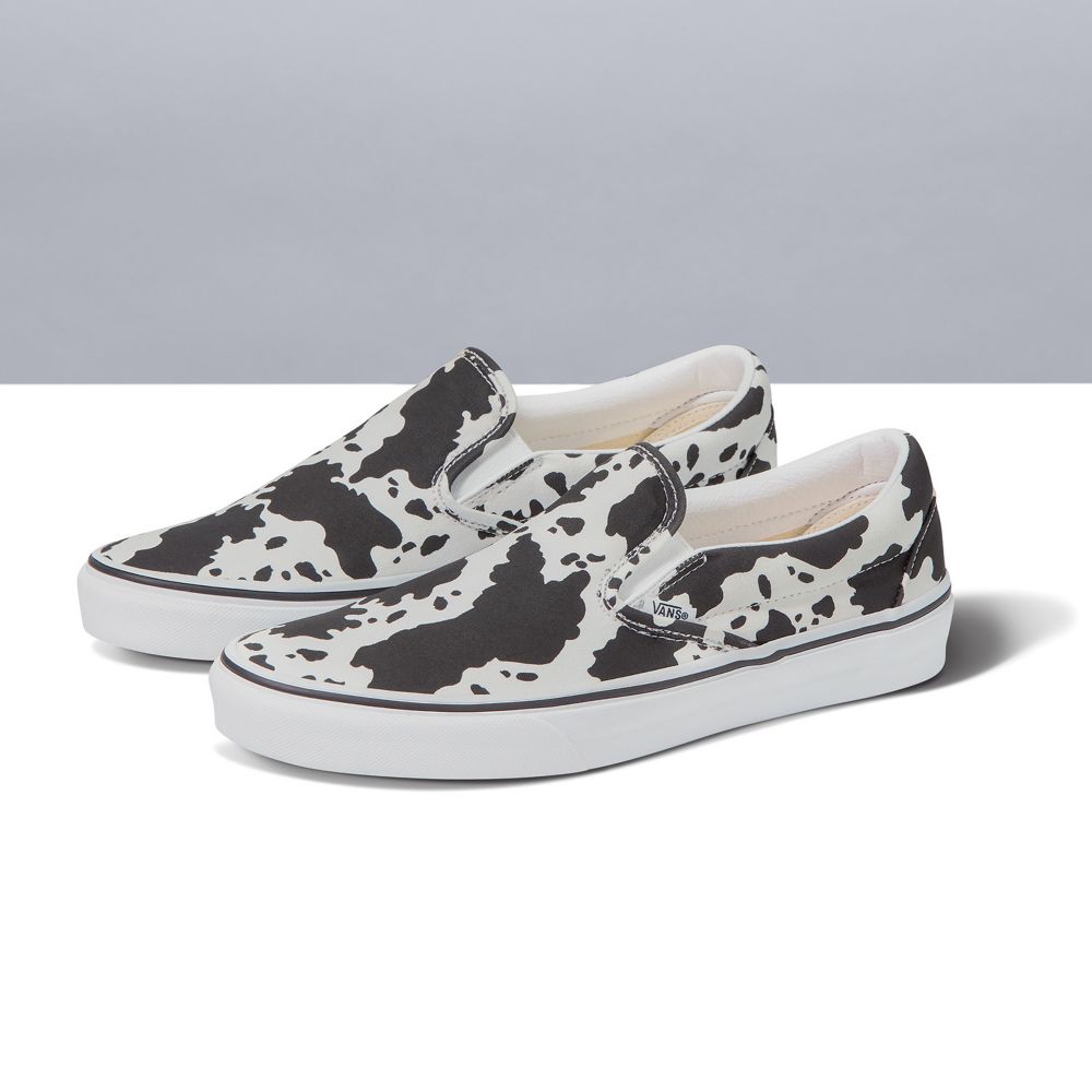 Vans Customs Cow Print Classic Dam Olika Färger | 83465VHWO