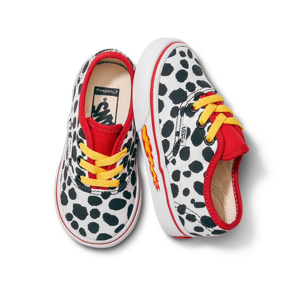 Vans Customs Dalmatian Authentic Classic Barn Olika Färger | 48569ETQK