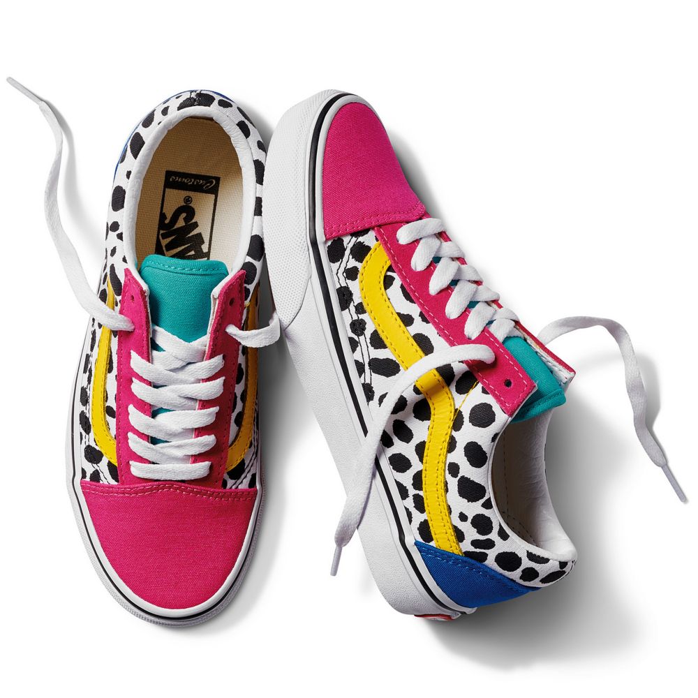 Vans Customs Dalmatian Old Skool Classic Herr Olika Färger | 73548QXNA