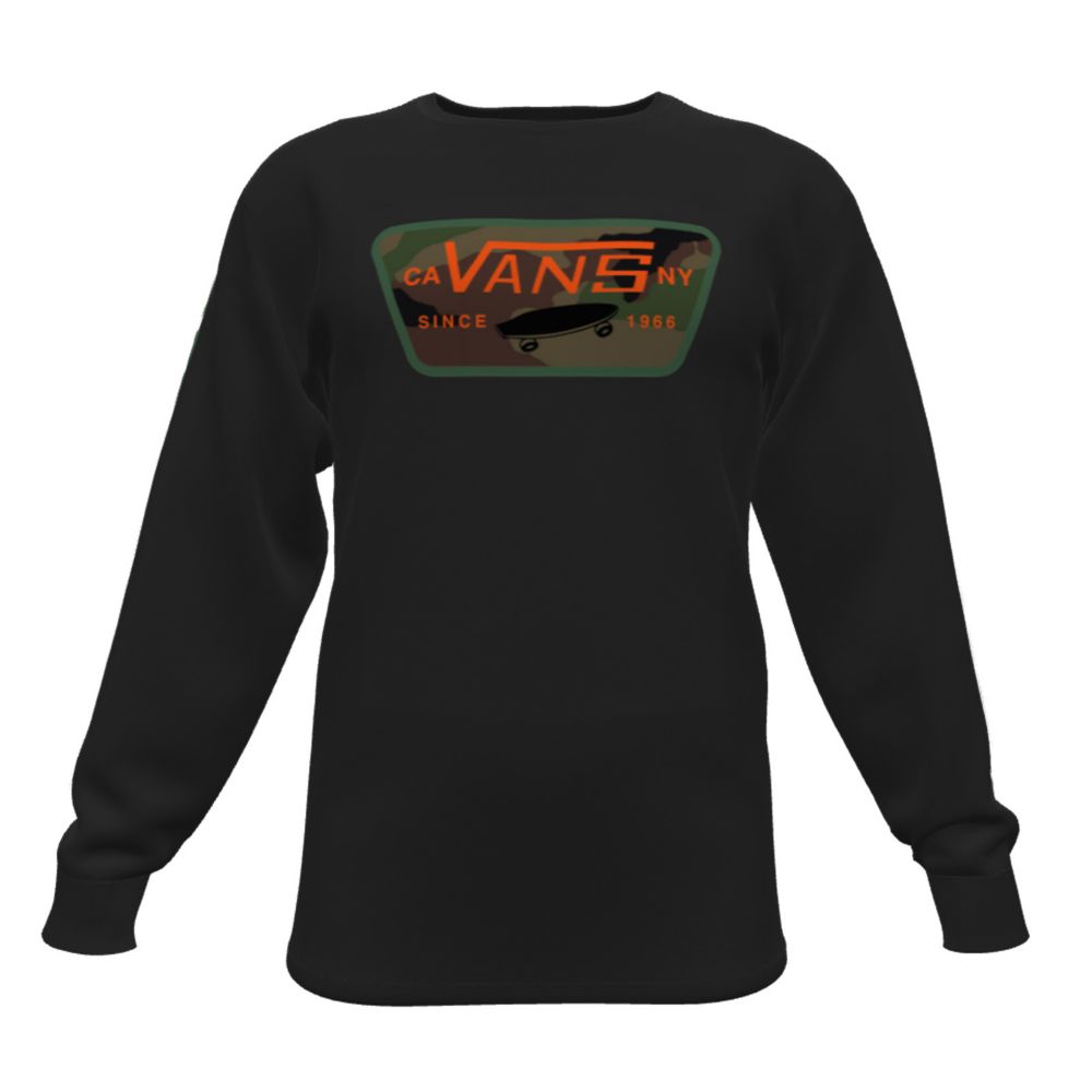 Vans Customs Full Patch Klassiska T-shirt Herr Olika Färger | 40175TSKY