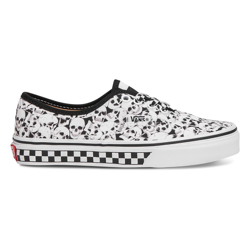 Vans Customs Skulls Authentic Classic Barn Olika Färger | 95634LBNV