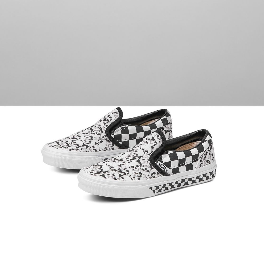 Vans Customs Skulls Classic Barn Olika Färger | 90567EMPB