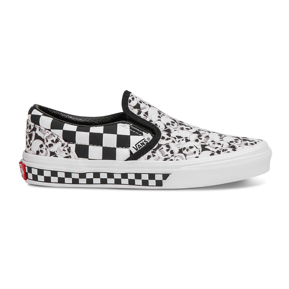 Vans Customs Skulls Classic Barn Olika Färger | 90567EMPB