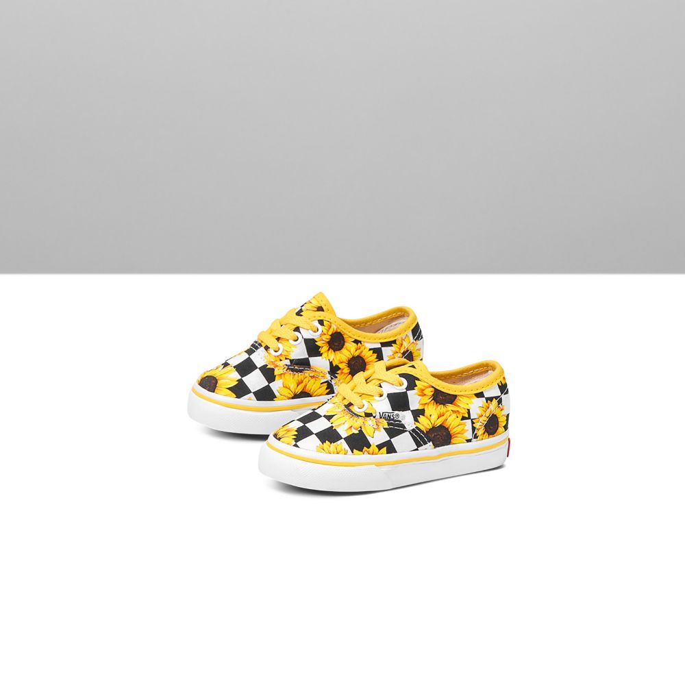 Vans Customs Sunflowers Authentic Classic Barn Olika Färger | 89635RXVG