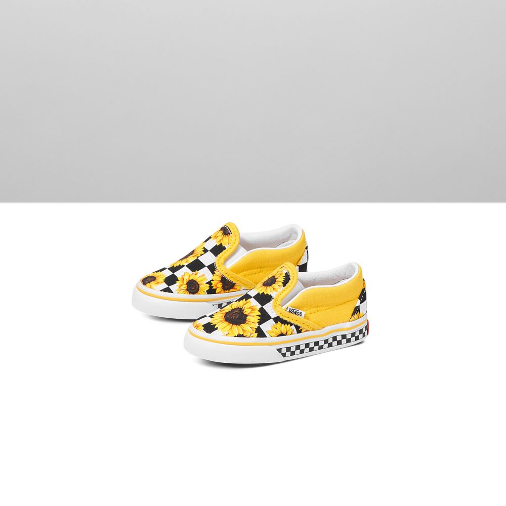 Vans Customs Sunflowers Classic Barn Olika Färger | 52068BWTF