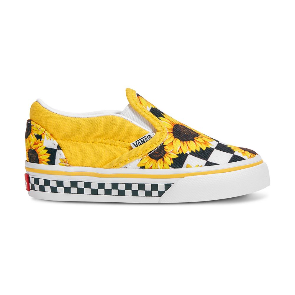 Vans Customs Sunflowers Classic Barn Olika Färger | 52068BWTF