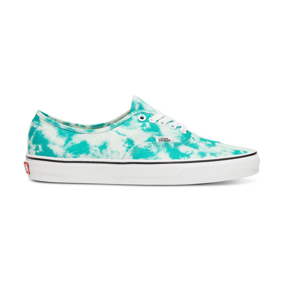 Vans Customs Teal Acid Wash Authentic Breda Classic Dam Olika Färger | 05974SYTX