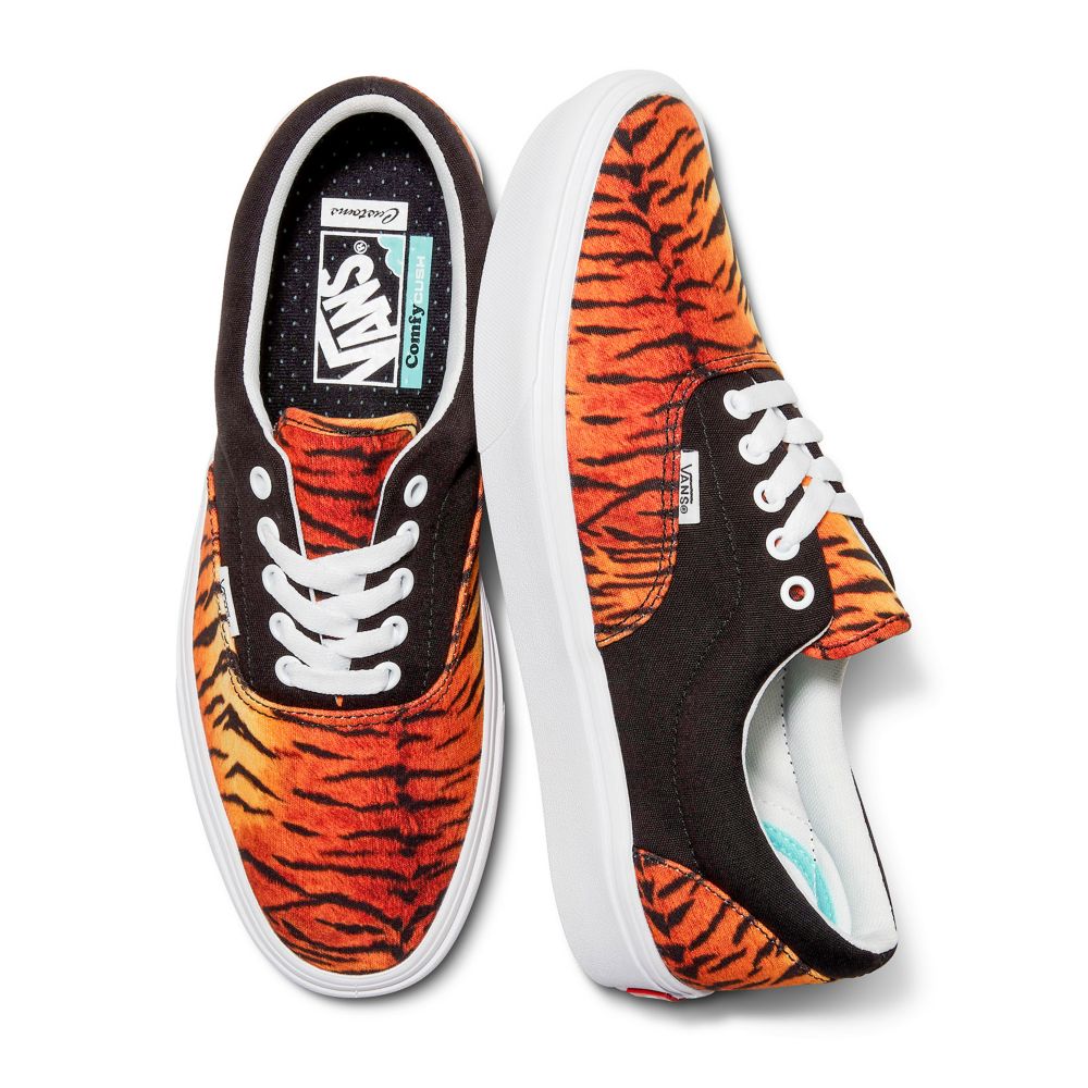 Vans Customs Tiger Stripes ComfyCush Era Classic Dam Olika Färger | 07923NEPT