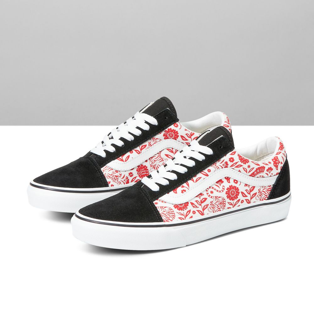 Vans Customs Year of the Tiger Old Skool Classic Dam Olika Färger | 28105AXQN