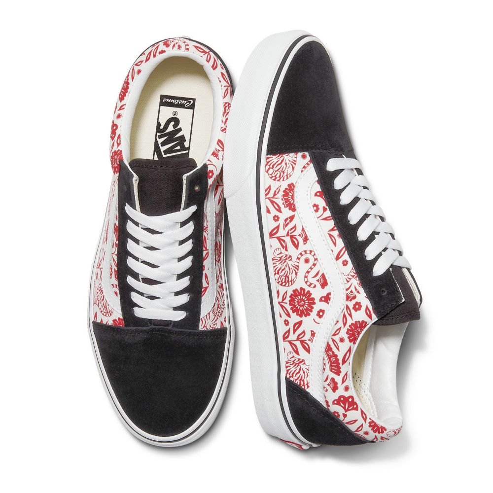 Vans Customs Year of the Tiger Old Skool Classic Herr Olika Färger | 37598BRCE