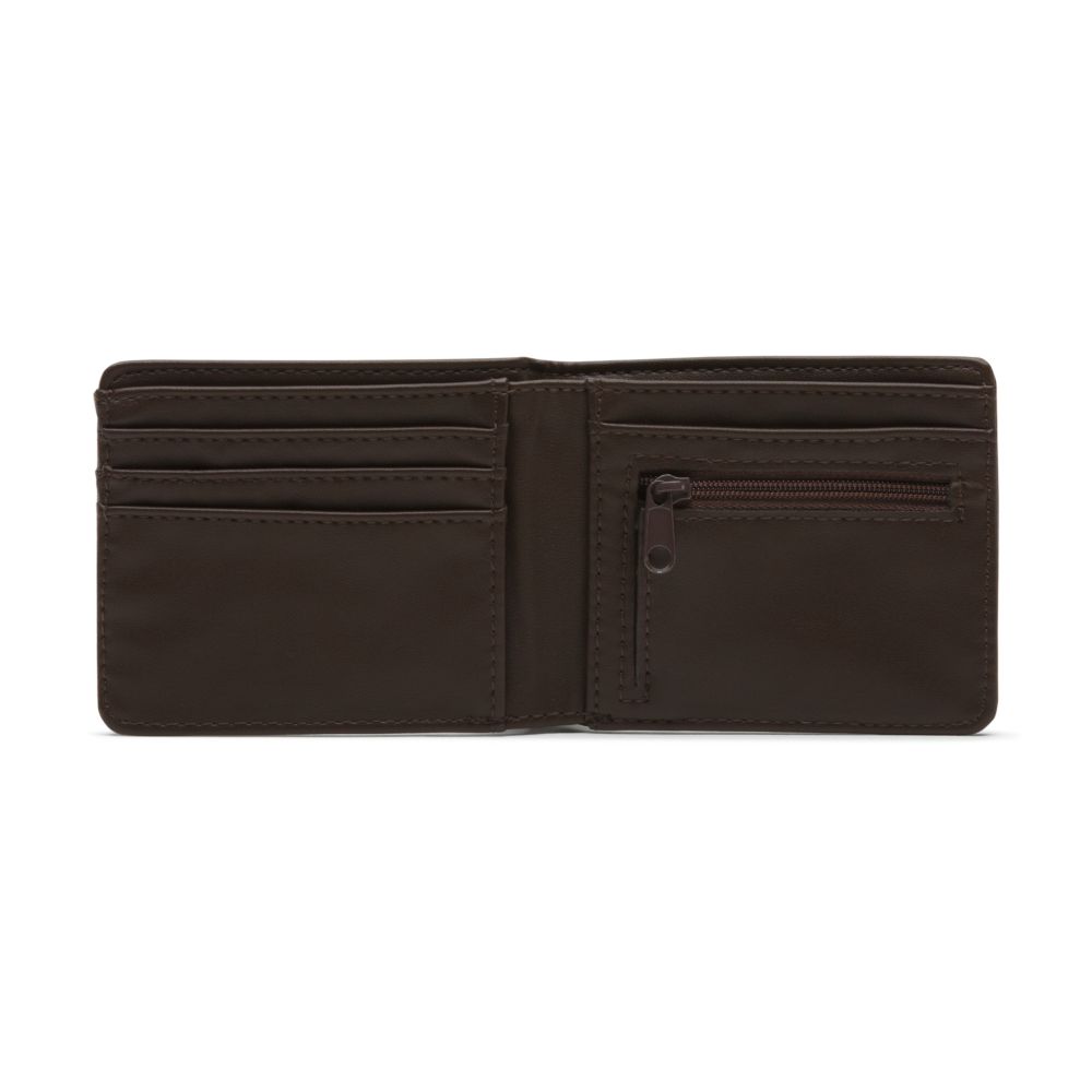 Vans Drop V Bifold Plånbok Herr Mörkbruna | 34859UIBW