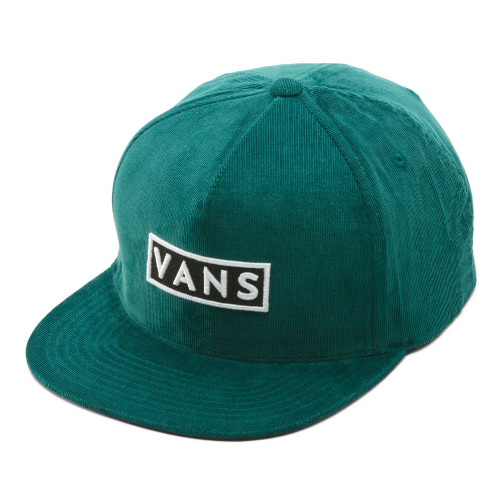 Vans Easy Box Snapback Hatt Herr Mörkturkos | 47215ITCH