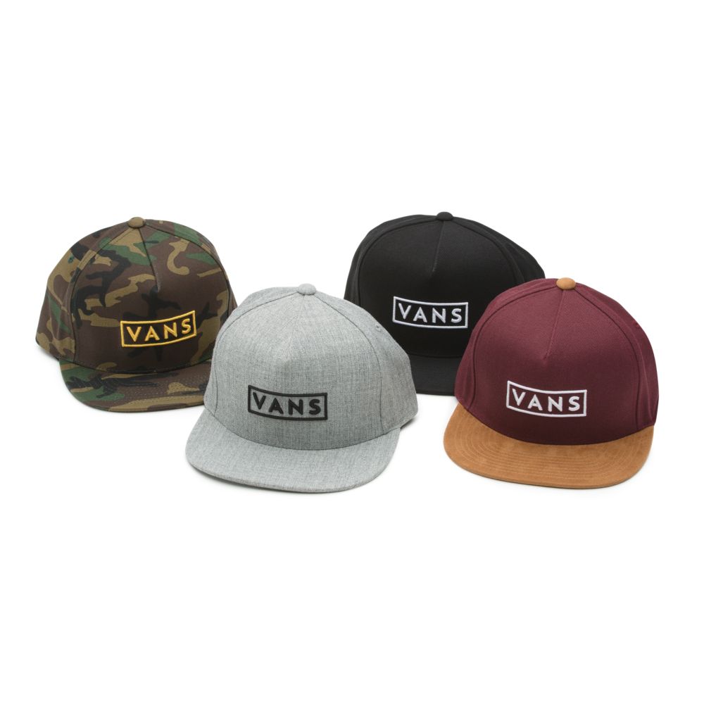 Vans Easy Box Snapback Hatt Herr Svarta | 25074BYKG