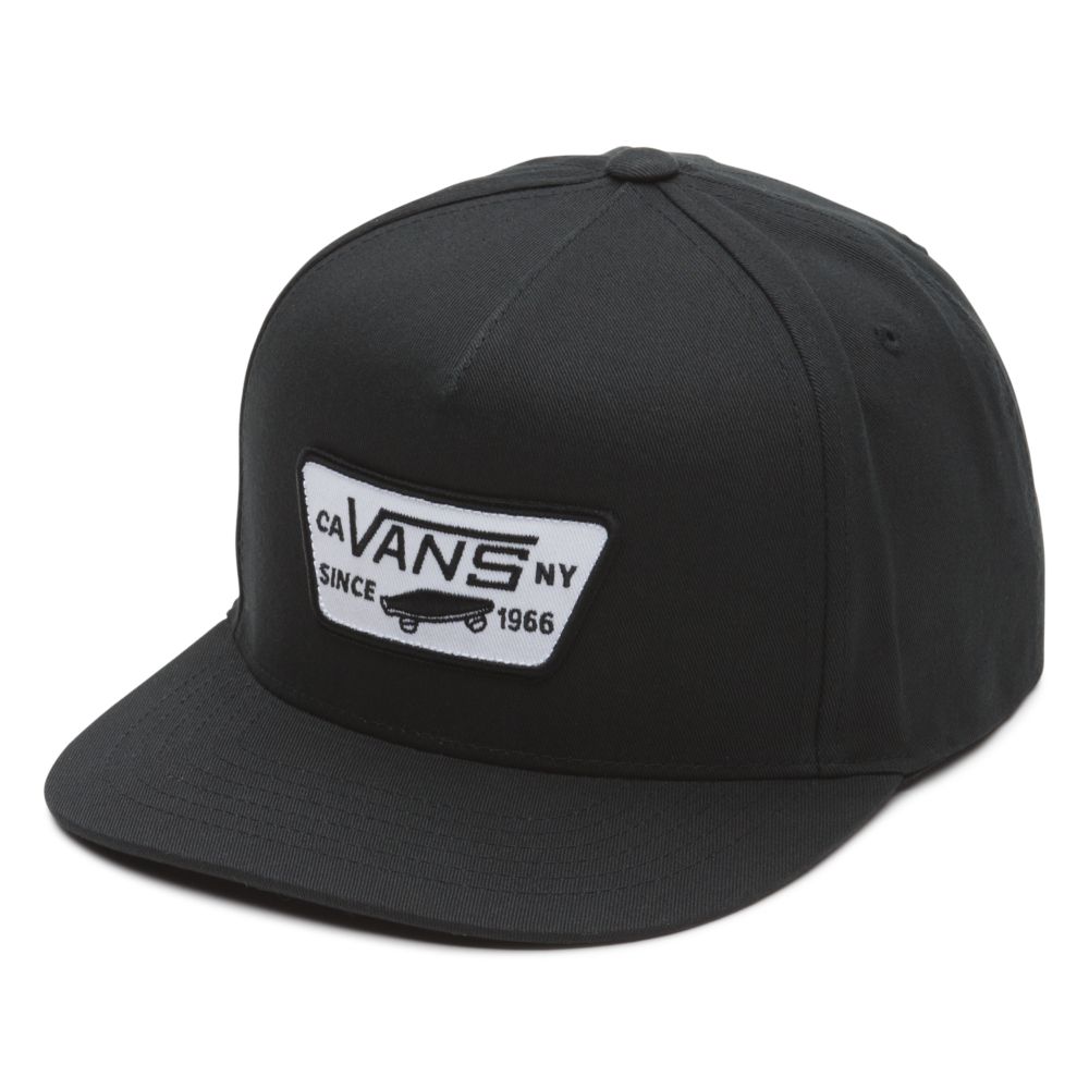 Vans Full Patch Snapback Hatt Herr Svarta | 68952VJOQ