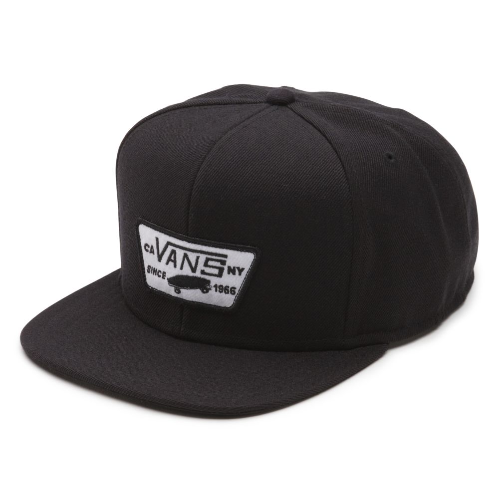 Vans Full Patch Snapback Hatt Herr Svarta | 68952VJOQ