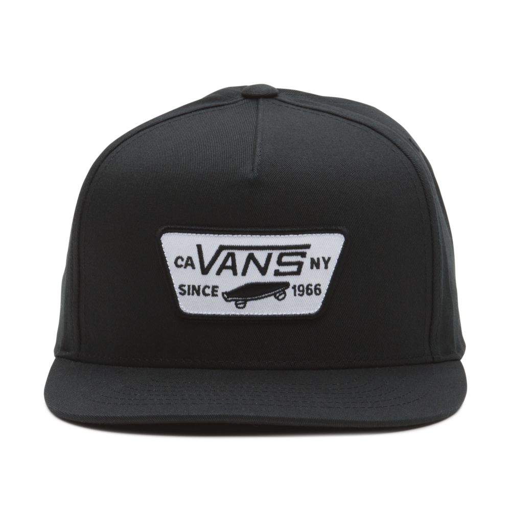 Vans Full Patch Snapback Hatt Herr Svarta | 68952VJOQ