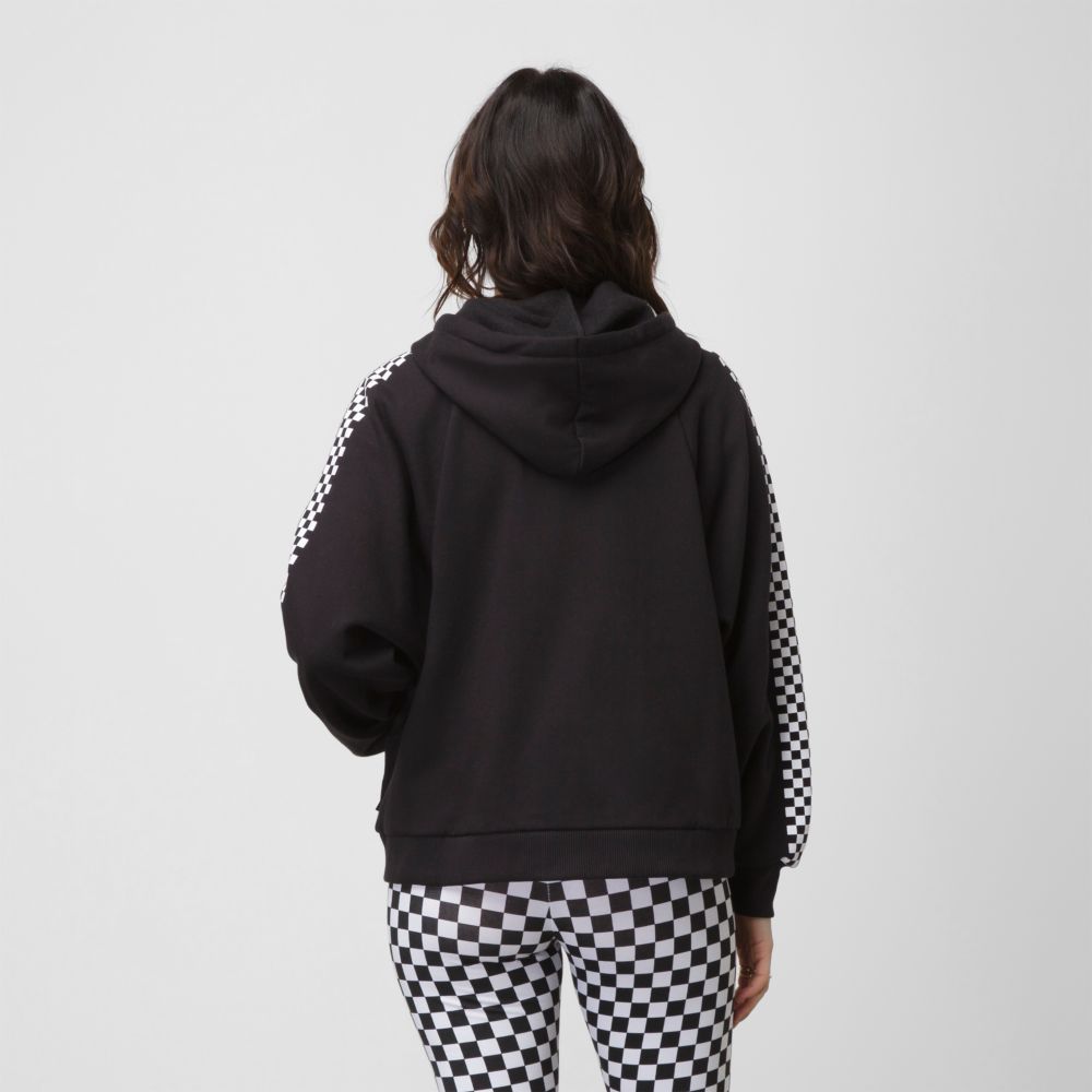 Vans Funniest Times Zip Hoodie Dam Svarta | 15340KLUH