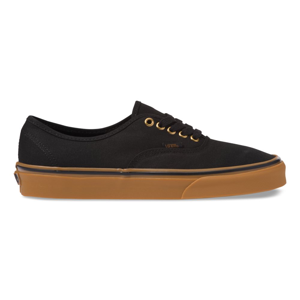 Vans Gum Authentic Classic Herr Svarta | 83562BFXA