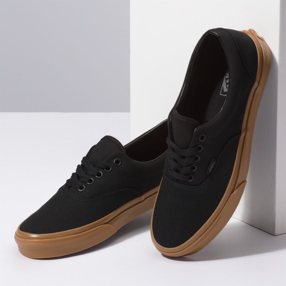 Vans Gum Era Classic Dam Svarta | 94085WVSA