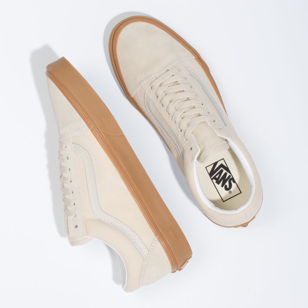 Vans Gum Old Skool Classic Dam Beige | 20865GNJV