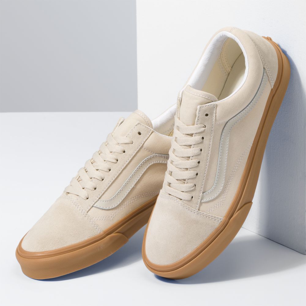 Vans Gum Old Skool Classic Herr Beige | 58230MZPY