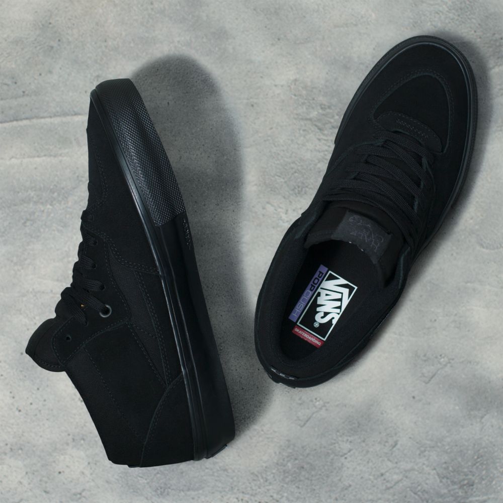 Vans Half Cab Classic Dam Svarta Svarta | 08964MFXR