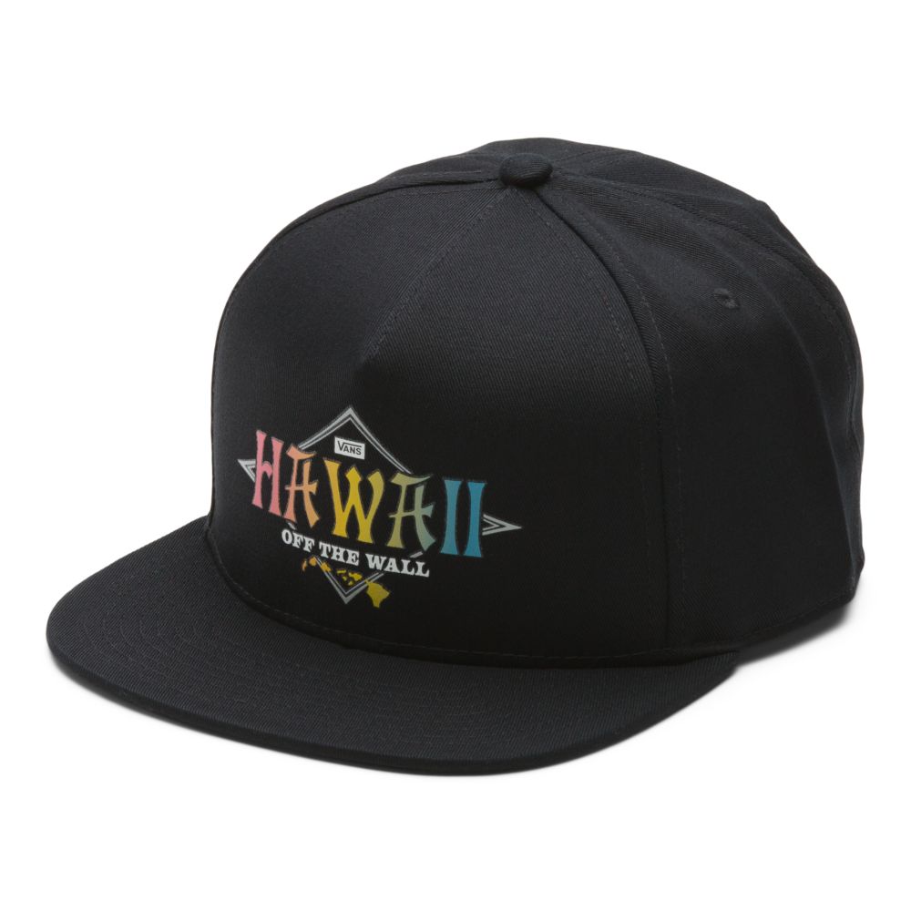 Vans Hawaii Gradient Lock Up Snapback Hatt Herr Svarta | 09856IUCM