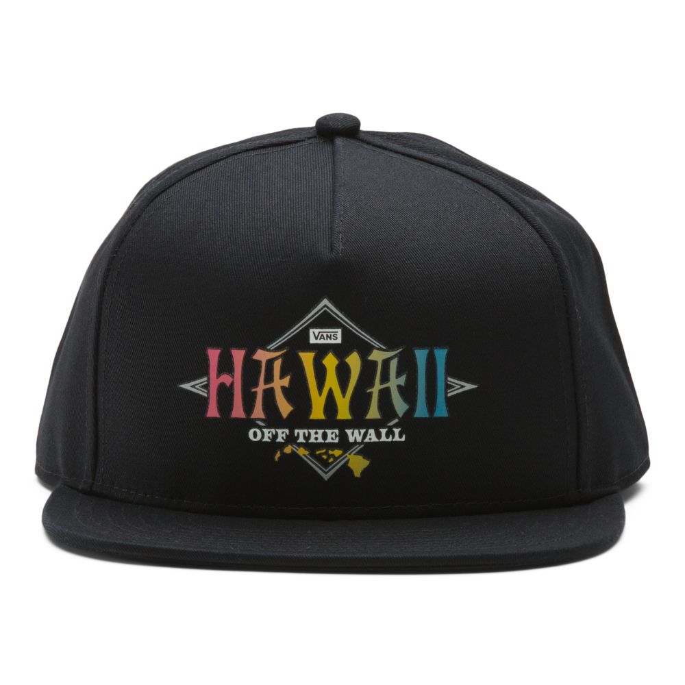 Vans Hawaii Gradient Lock Up Snapback Hatt Herr Svarta | 09856IUCM